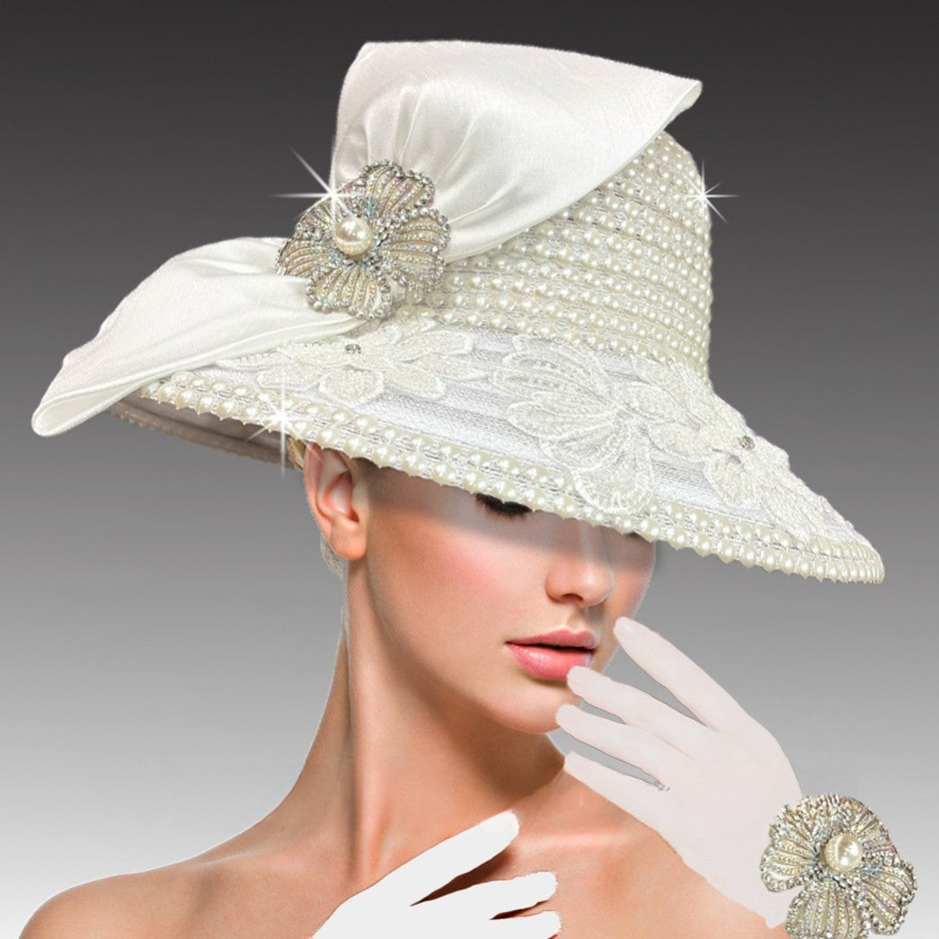 Church Hat S3371-SW IMMACULATE
