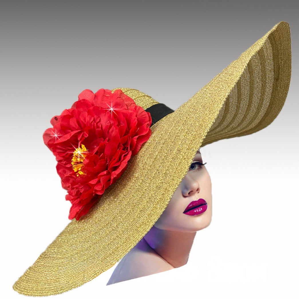 Church Hat 3379 GLD THE WAVE