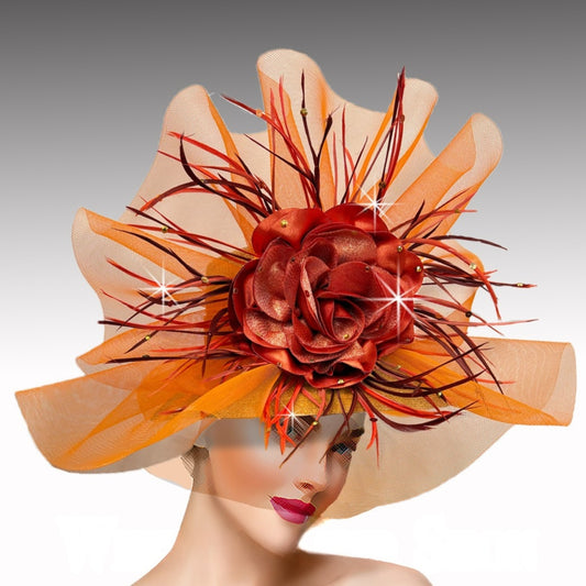 Church Hat 3395 ST. REGIS-ORG-GOLD