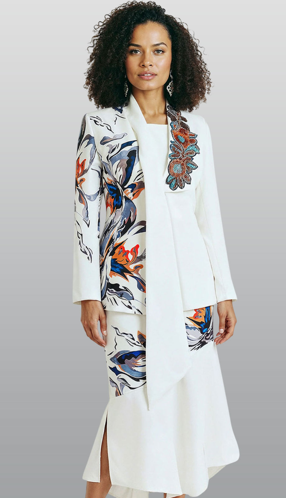 Donna Vinci 12254-H Ladies Church Suit-Hat