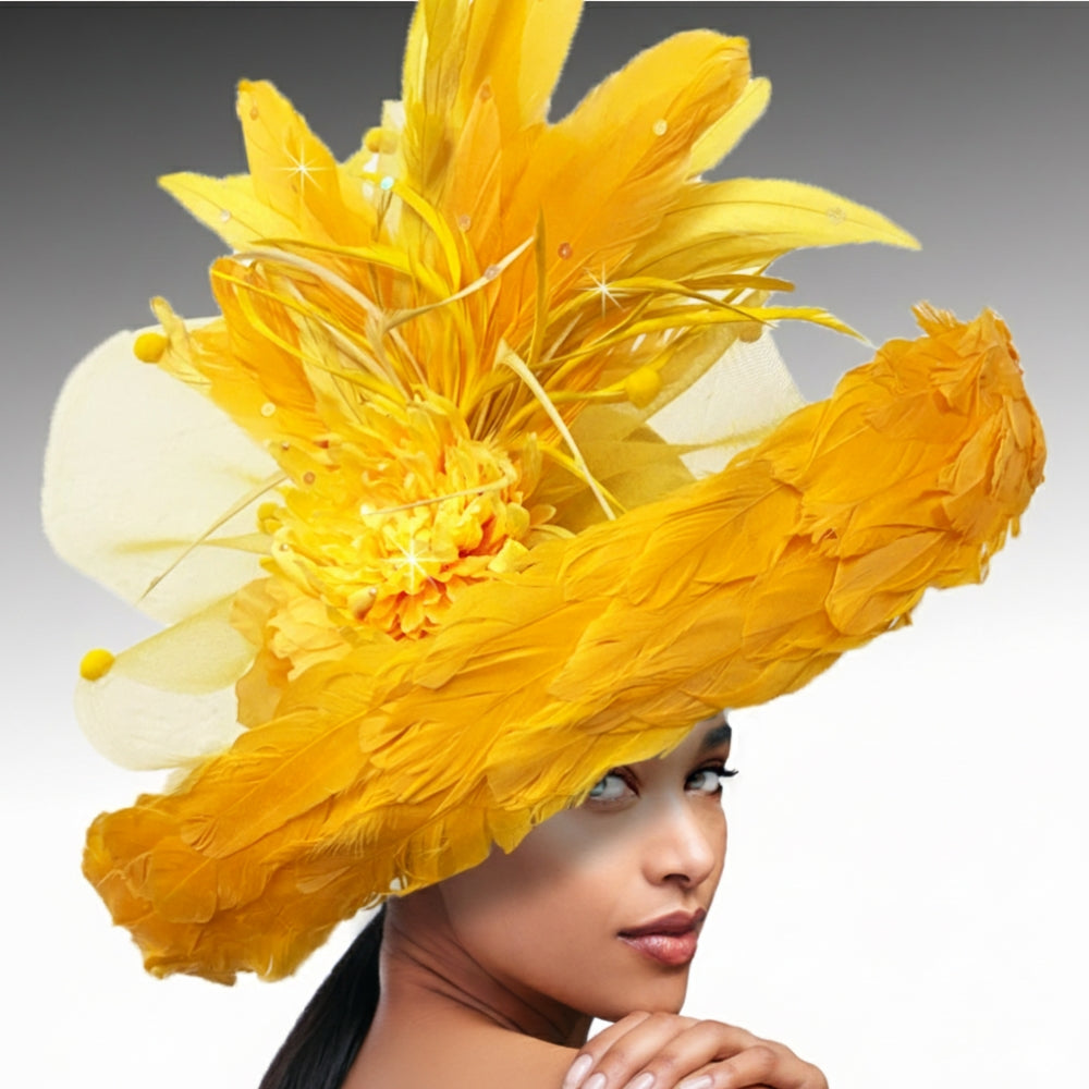 Church Hat 3464 STARLING-Yellow