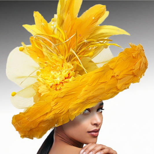 Church Hat 3464 STARLING-Yellow