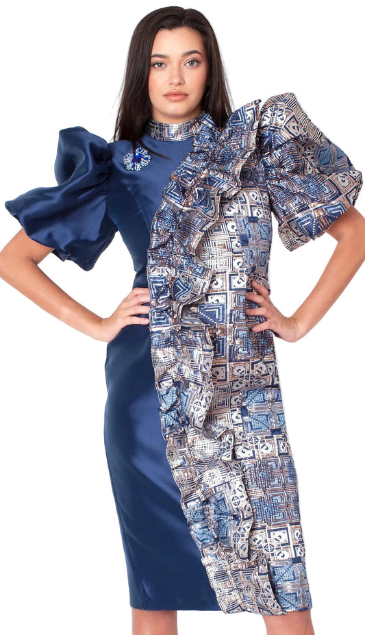 Chancele By Tally Taylor 9848-BWM Church Dress
