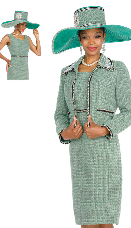 Elite Champagne 6163-H Church Hat