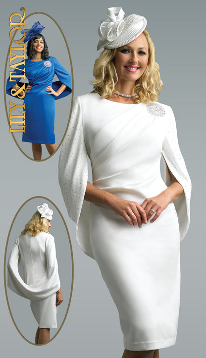 Lily And Taylor 3909-WHT