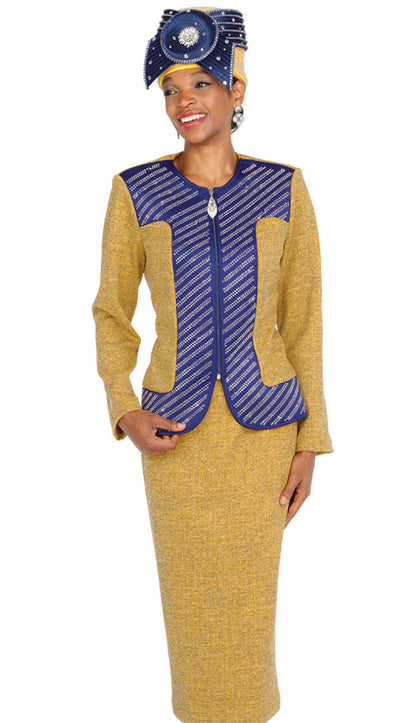 Elite Champagne 5984-IH Church Suit