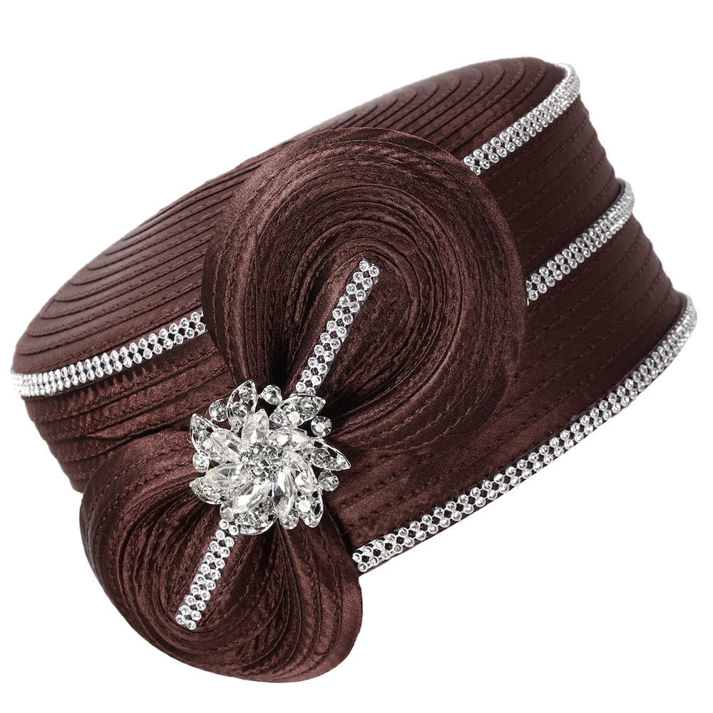 Giovanna HR1063-CHC Church Hat