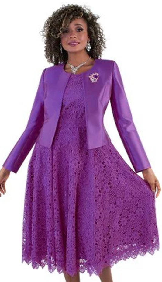 Tally Taylor 4529-PUR Church Dress