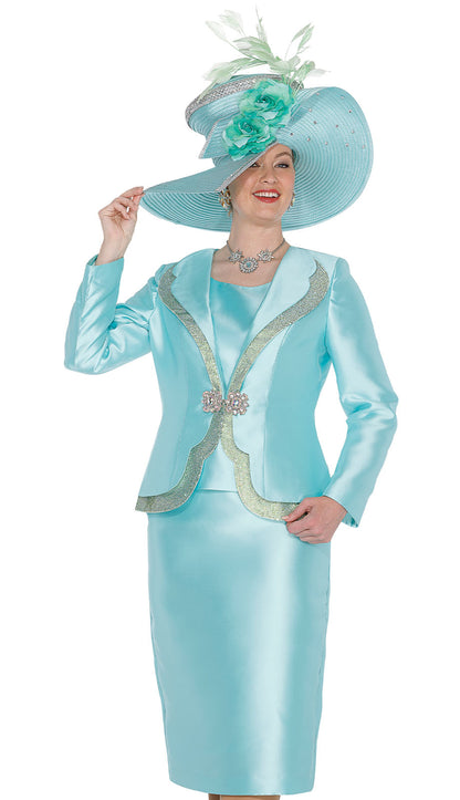 Champagne Italy 6205-H Church Hat