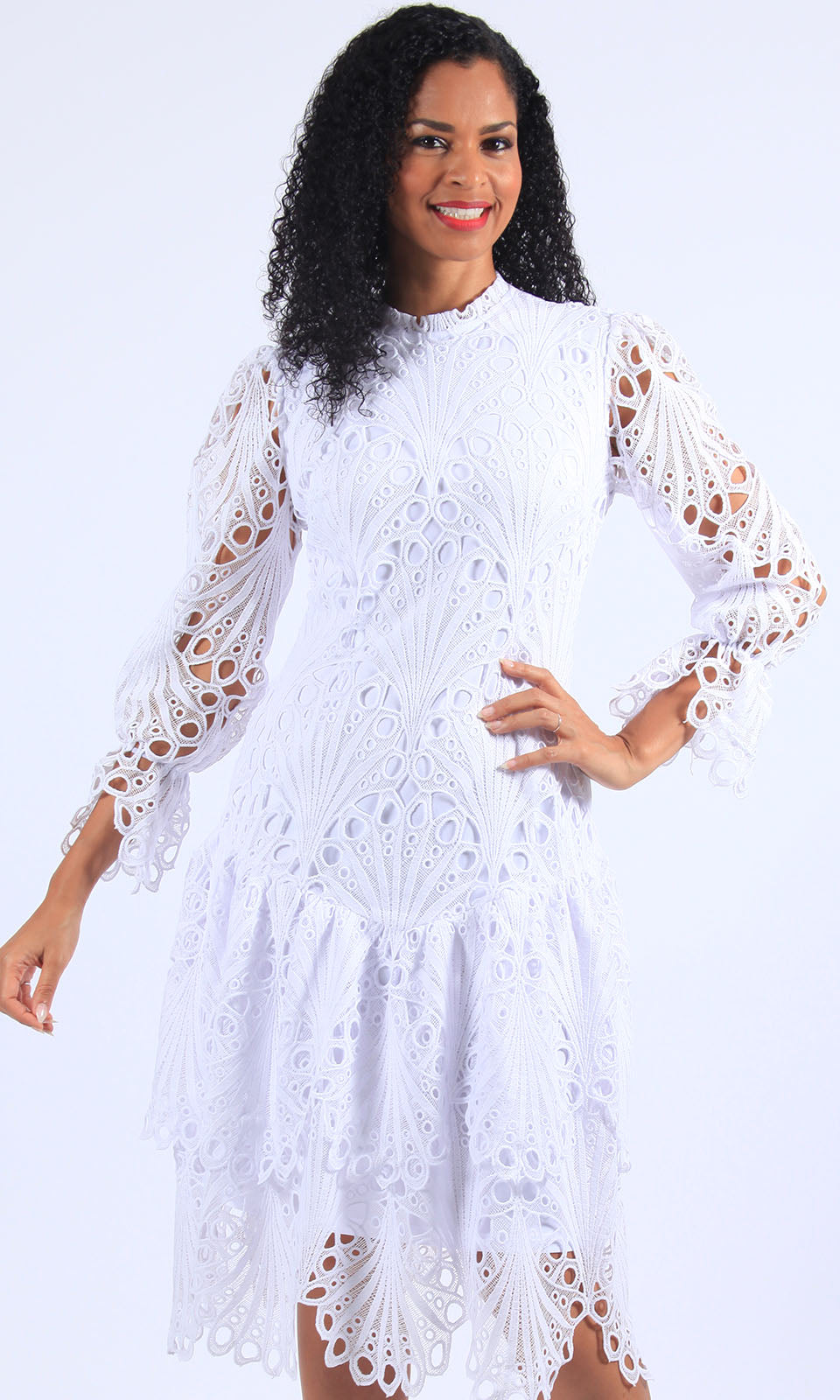 Diana Couture 8647 Church Dress