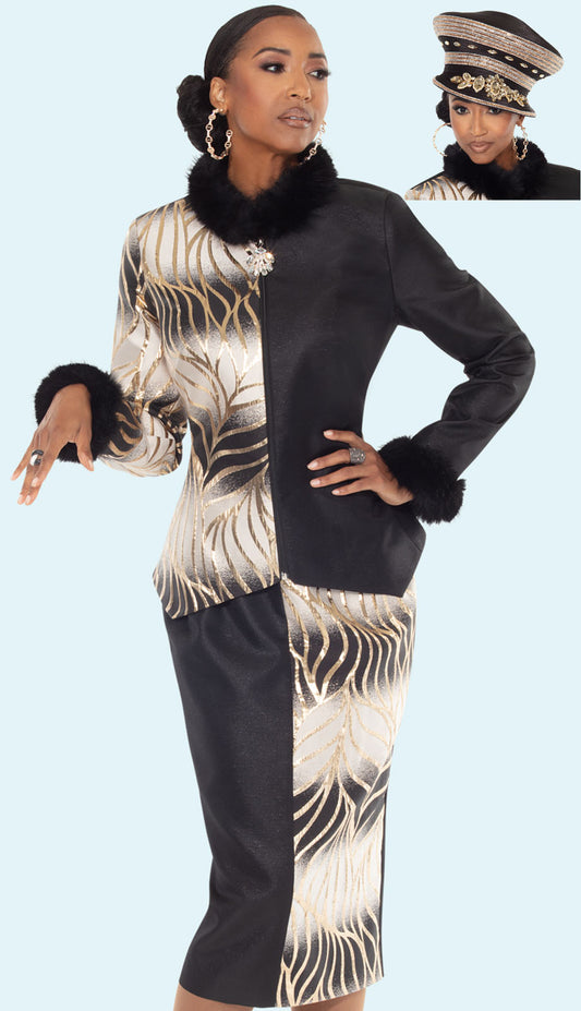 Donna Vinci 12224-IH Church Suit