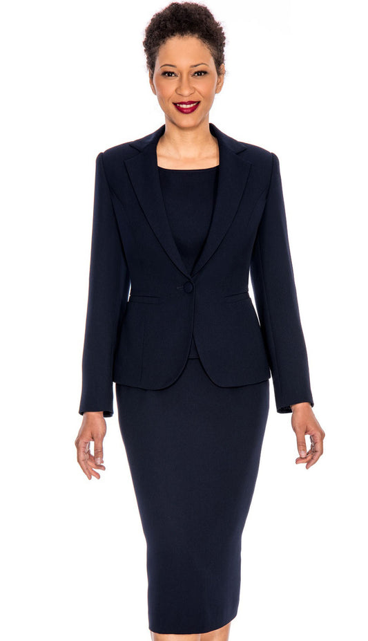 Giovanna 0707-NVY Church Suit