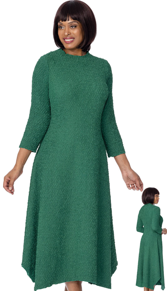 Divine Casuals DC2021-GRN Church Dress
