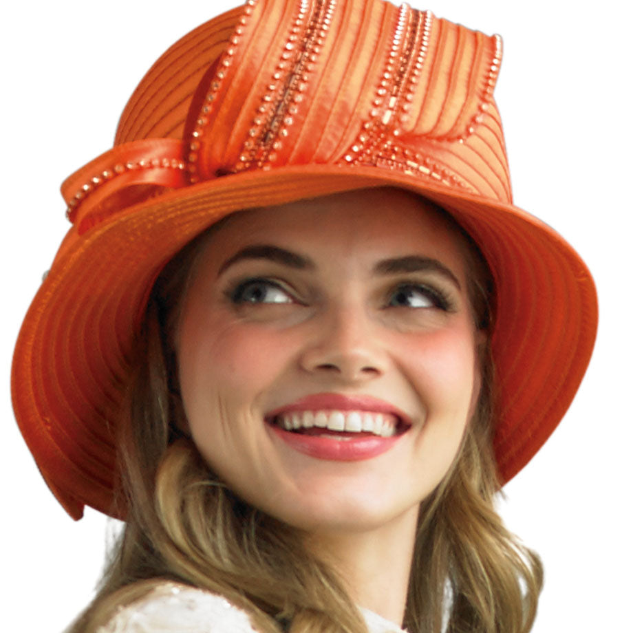 Lily And Taylor H149-ORG Church Hat