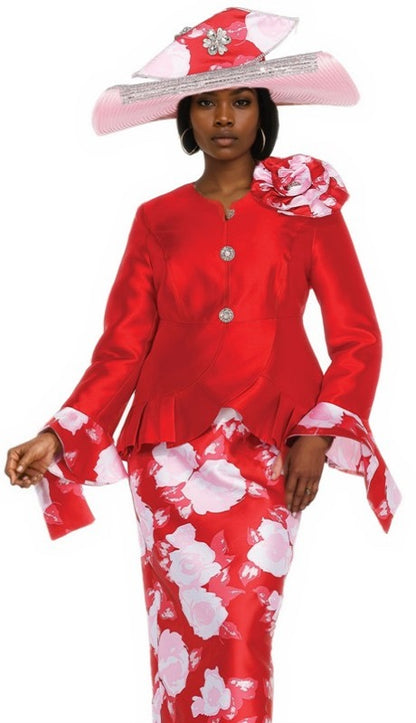 Aussie Austine 6061-RED Church Suit