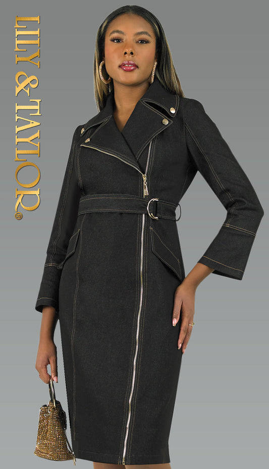 Lily And Taylor 5064-BLK-QS
