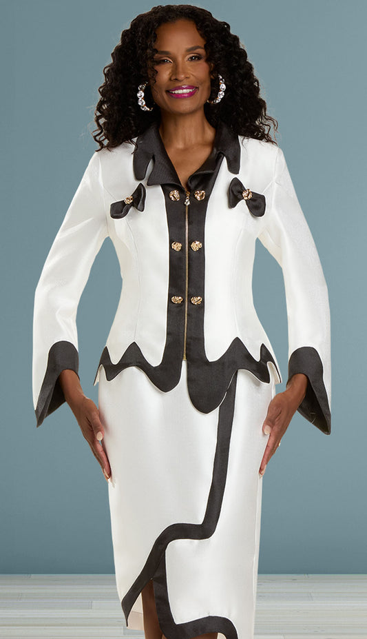 Donna Vinci 12143-IH Church Suit