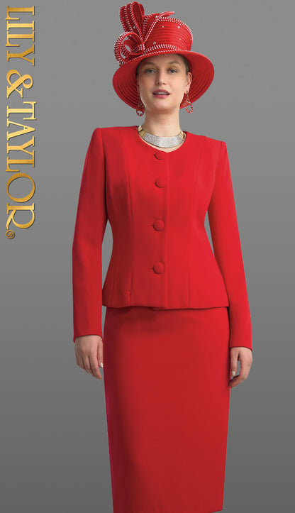 Lily And Taylor 2920-RED-H
