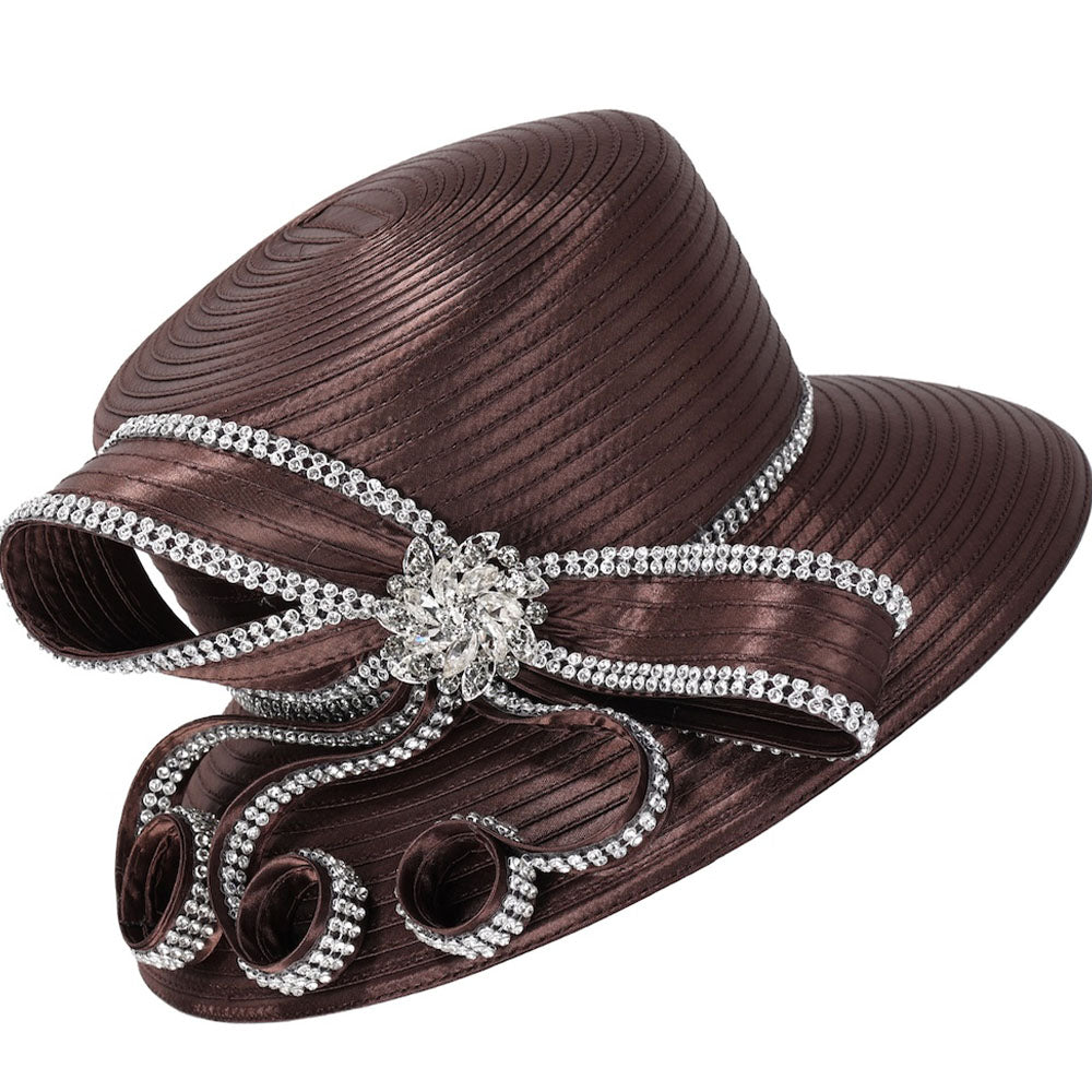 Giovanna HR1087-CHC-QS Church Hat