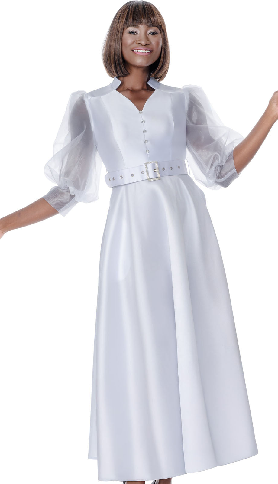 Terramina 7033-WHT Dress