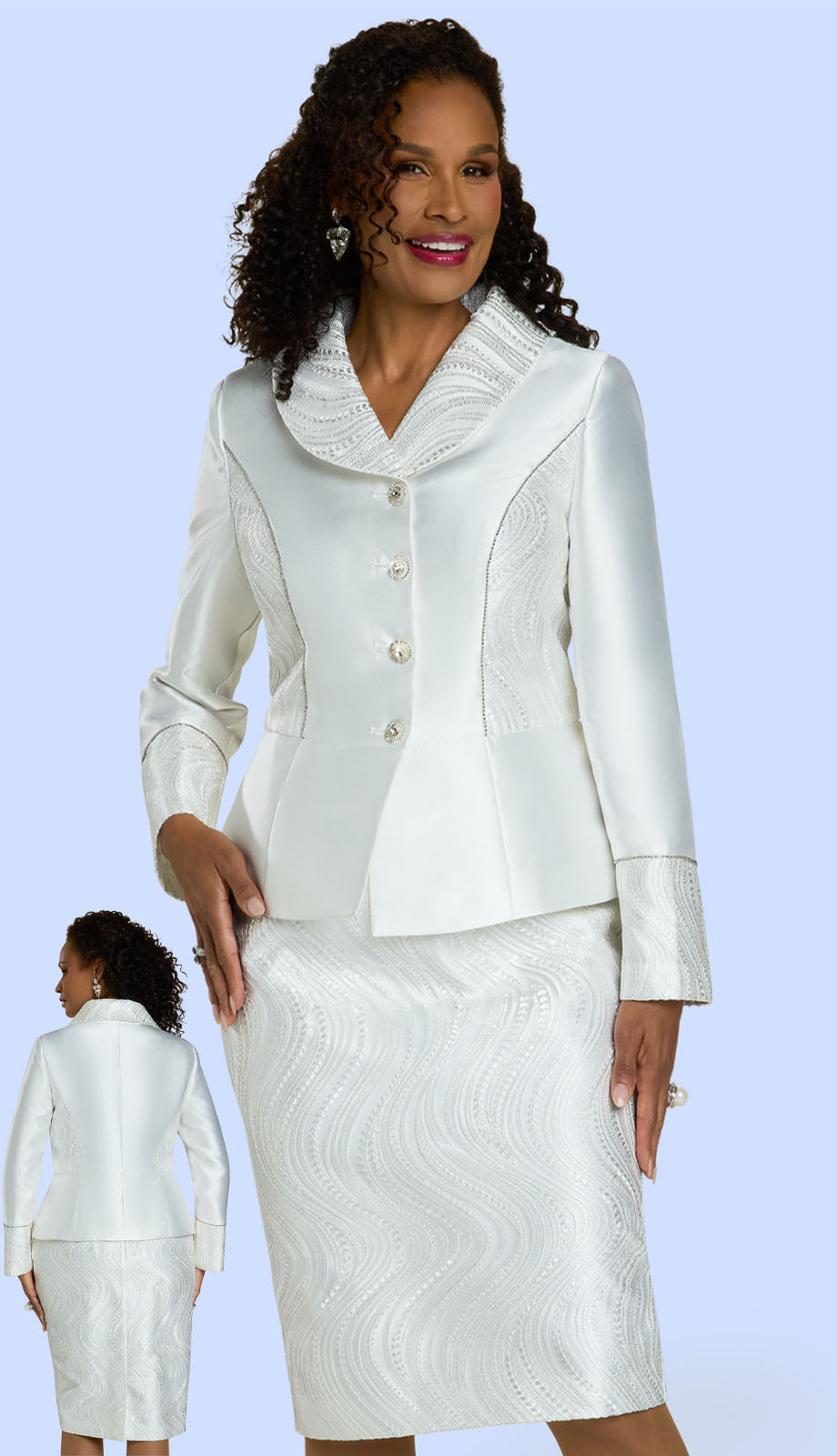 Donna Vinci 12232-IH Church Suit