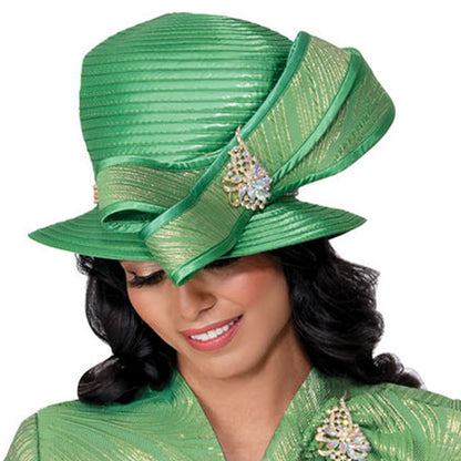 Dorinda Clark Cole G401002-GRN-HAT-IH