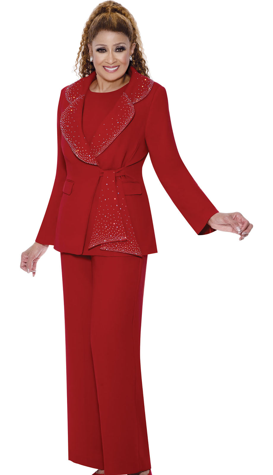 Dorinda Clark Cole 309093-RED-IH Pant