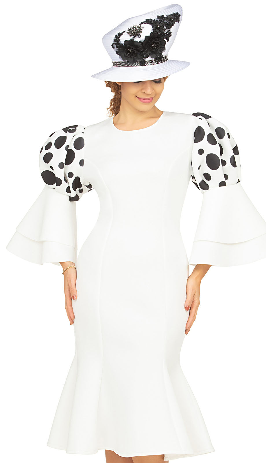Giovanna DP2402-WWB-H Church Hat