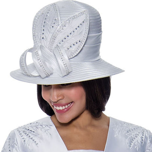 GMI 9472-WHT-IH Church Hat