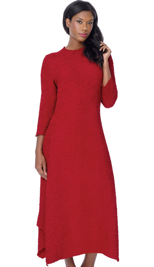 Divine DC2021-BRG-QS Church Dress
