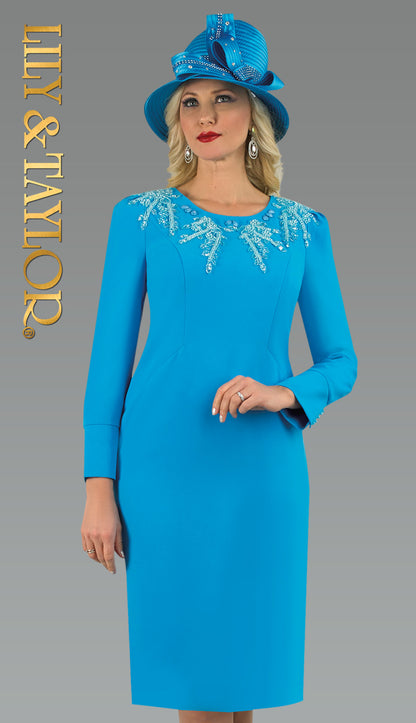 Lily and Taylor 4786-TUR HAT H187