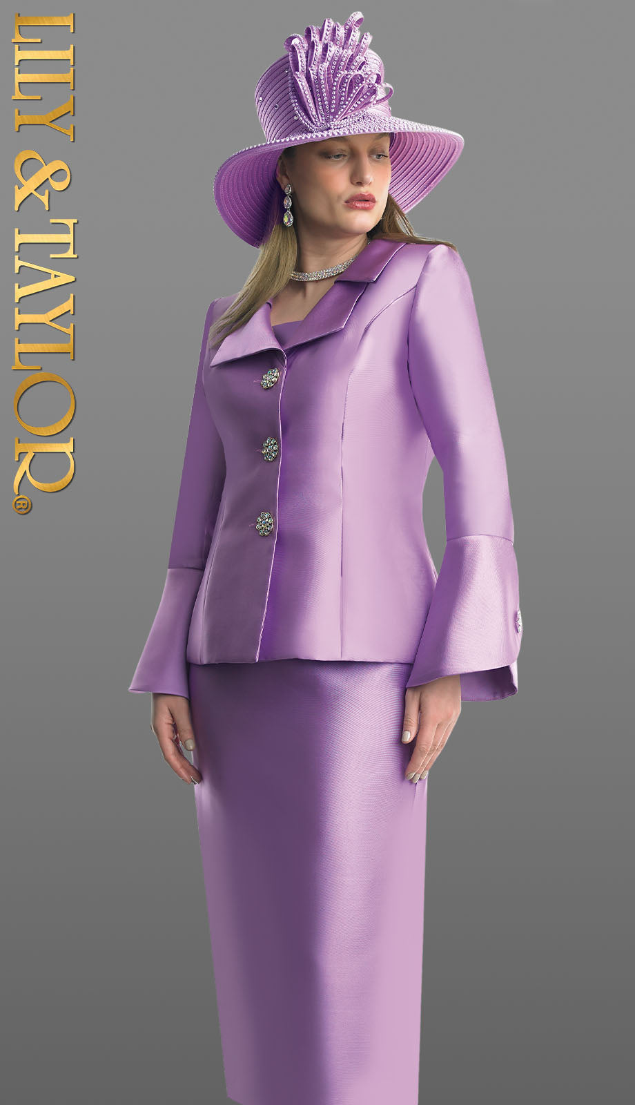 Lily And Taylor 4107-LIL Church Suit