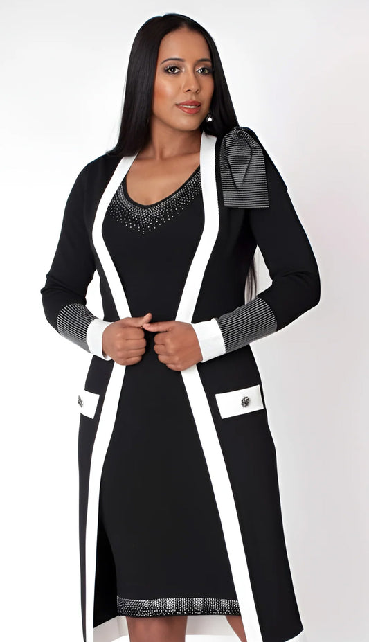 Kayla By Tally Taylor 5312-BLK Church Suit