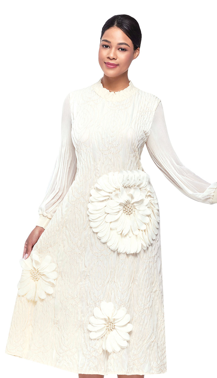 Serafina 6977-IVR Church Dress