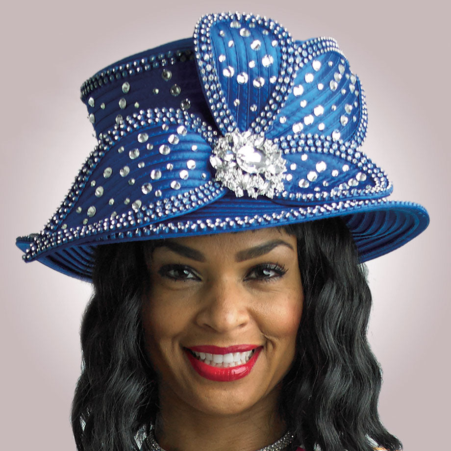 Lily And Taylor H409-RYL Church Hat
