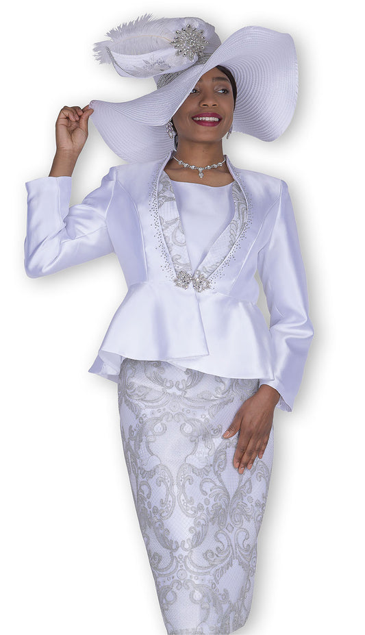 Aussie Austine 6201-WHT Church Suit