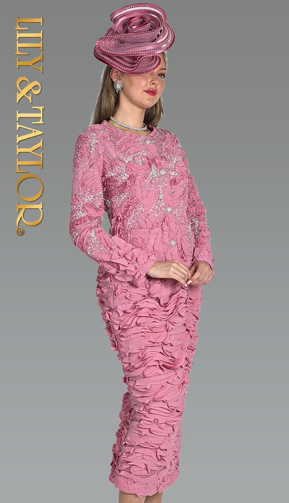 Lily And Taylor 5217-GRN Church Suit