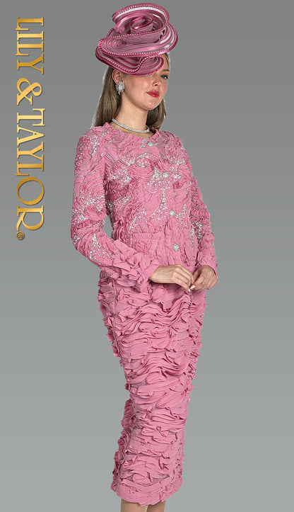 Lily And Taylor 5217-MAU Church Suit