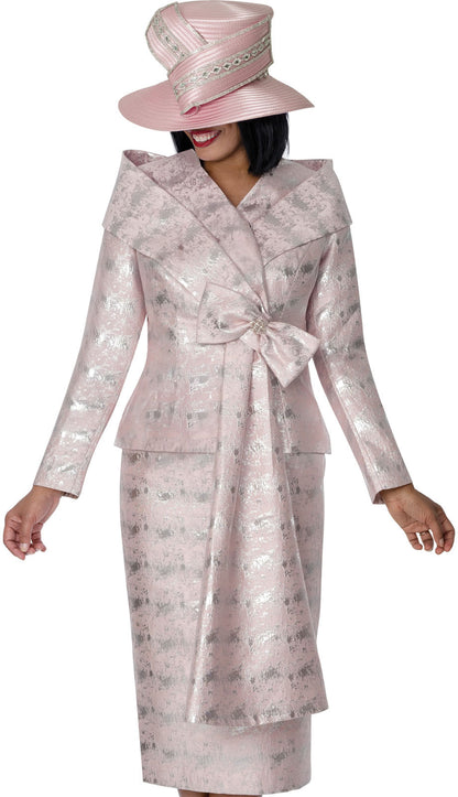 GMI G401722-PNK Ladies Church Suit