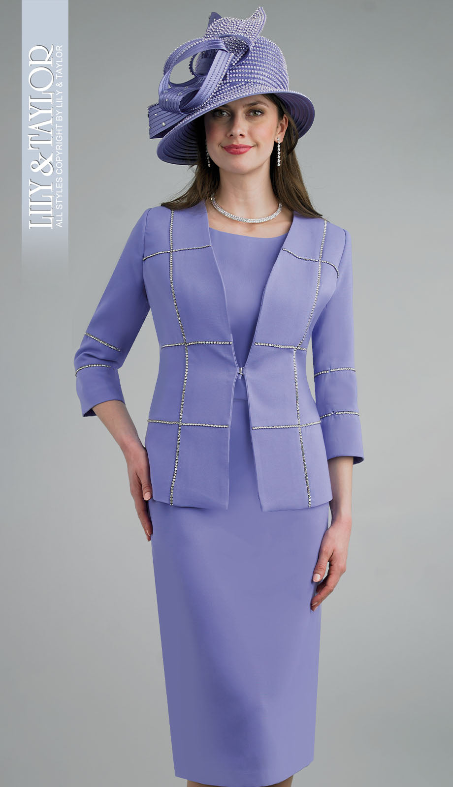 Lily And Taylor 4623-LAV Church Suit