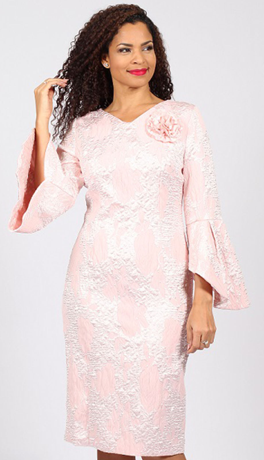 Diana Couture 8632-PNK Church Dress