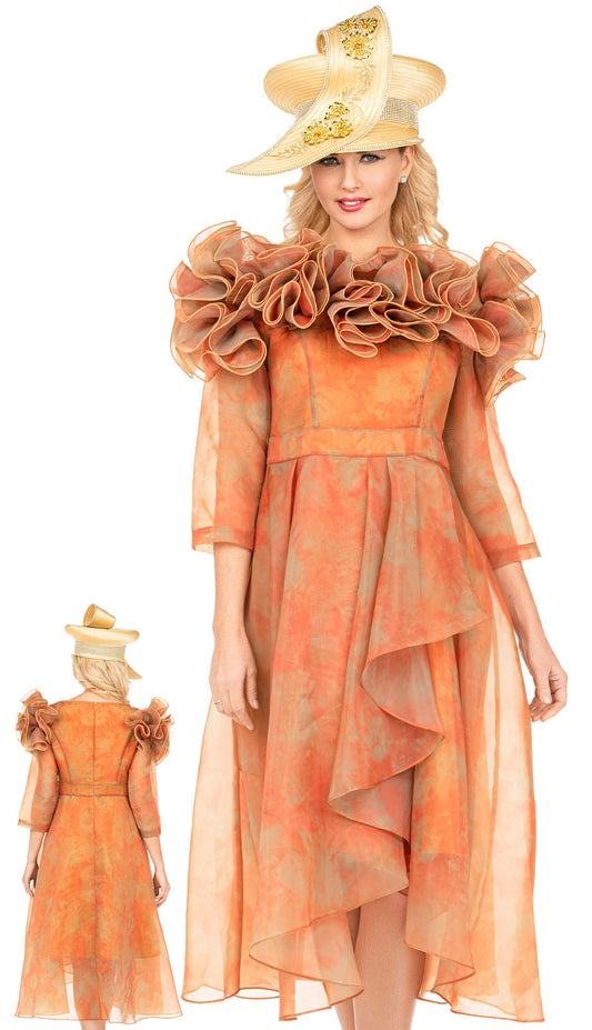 Giovanna D1685-H Church Hat