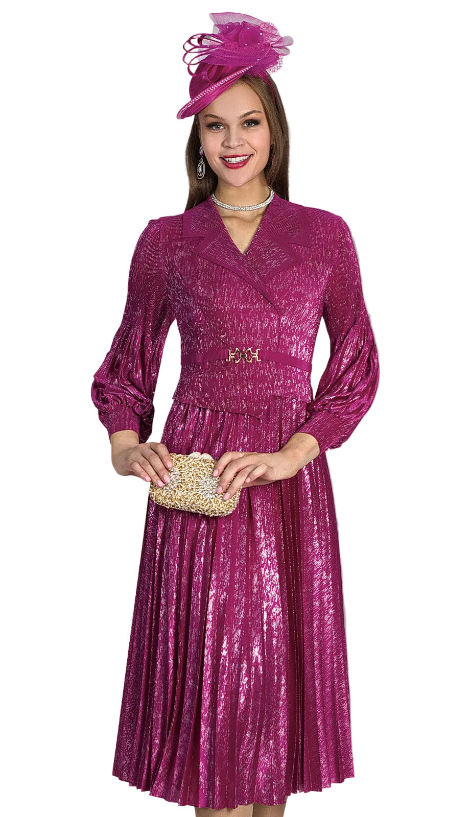 Lily And Taylor 5196-MAG Church Dress