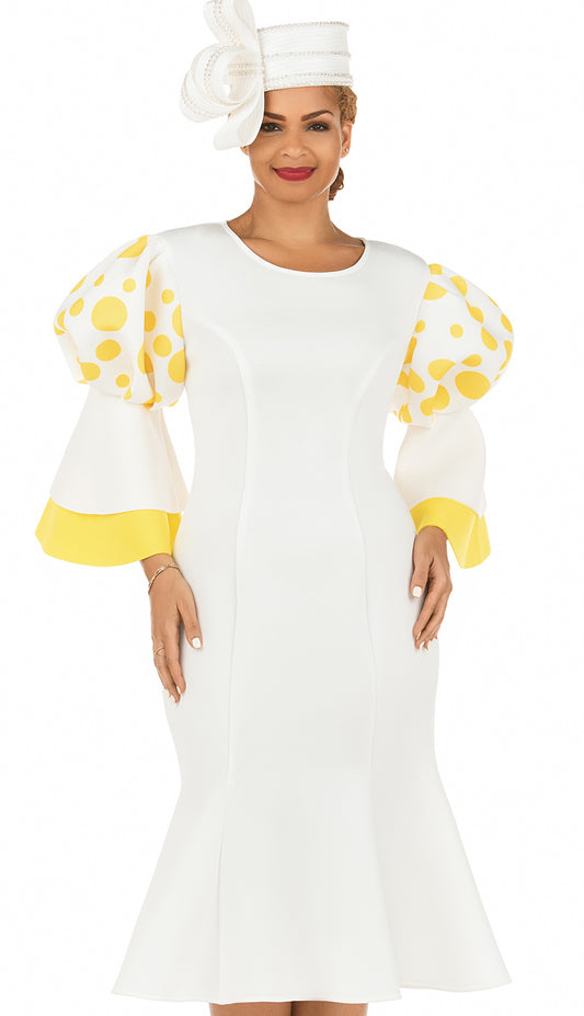 Giovanna DP2402-OFFY Church Hat