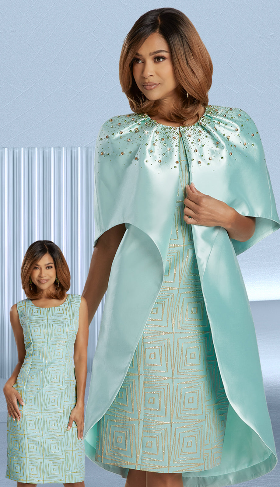 Donna Vinci 12090-IH Church Dress