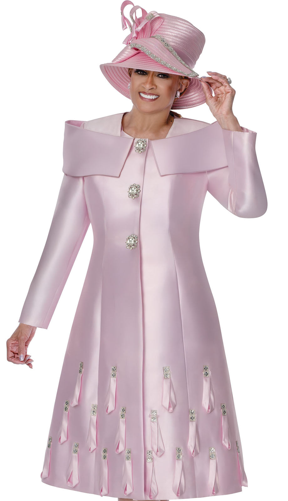 Dorinda Clark Cole 310112-H Womens Church Dress-Hat