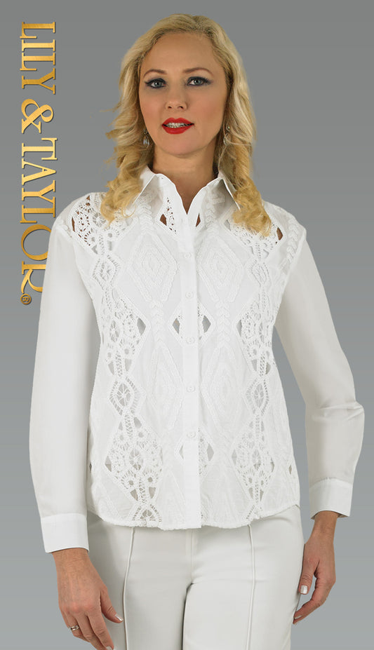 Lily and Taylor S105-WHT