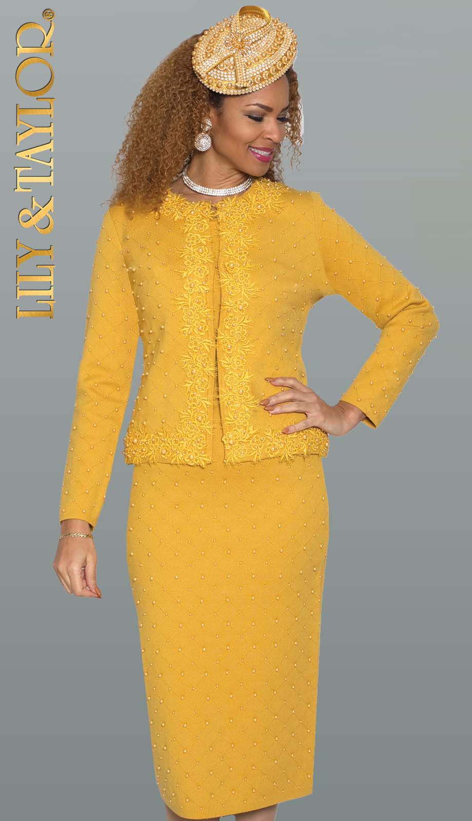 Lily And Taylor 866-YLW Church Suit