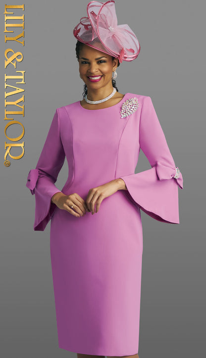Lily And Taylor 4154-RSE-H Church Hat