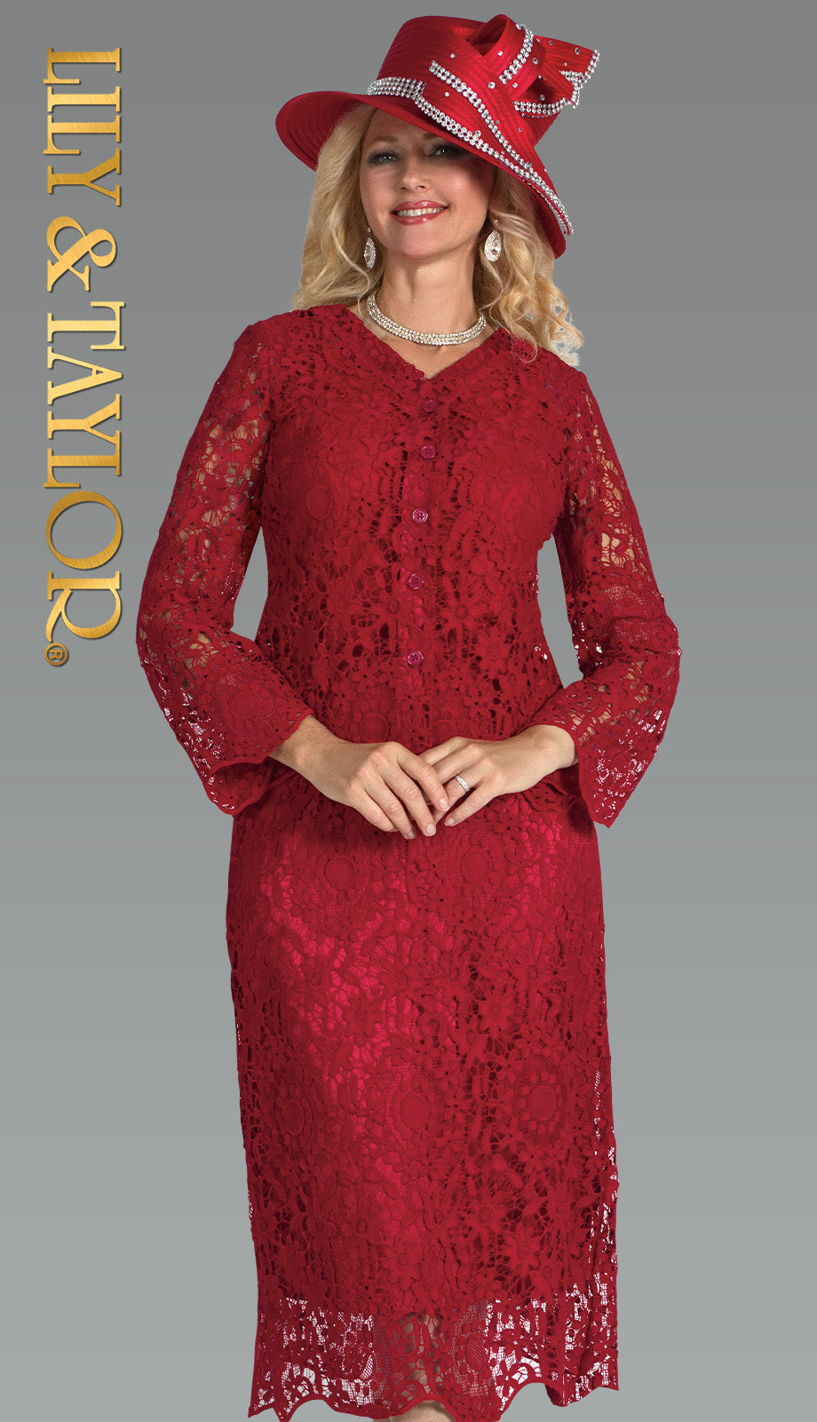 Lily and Taylor H102-HAT Church Hat